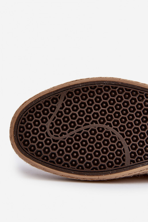 Espadrilles en daim synthétique... Espadrilles en daim synthétique...