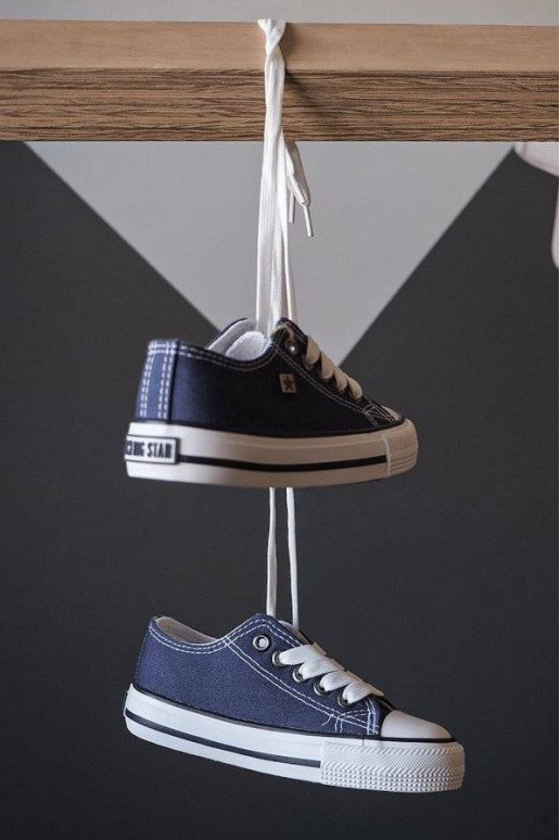 Chaussures de loisirs pour enfants Big Star bleu foncé