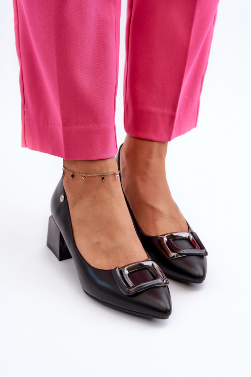 Chaussures à talons avec ornements de...