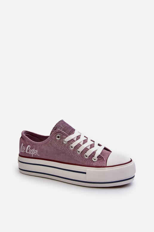 Chaussures décontractées à semelle massive Violet Lee Cooper