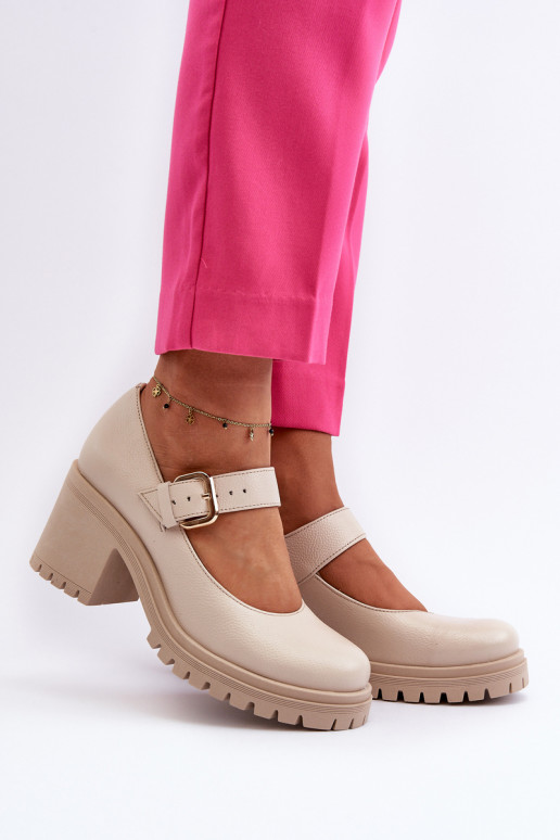 Chaussures Zazoo beiges