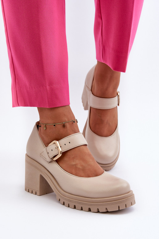 Chaussures Zazoo beiges