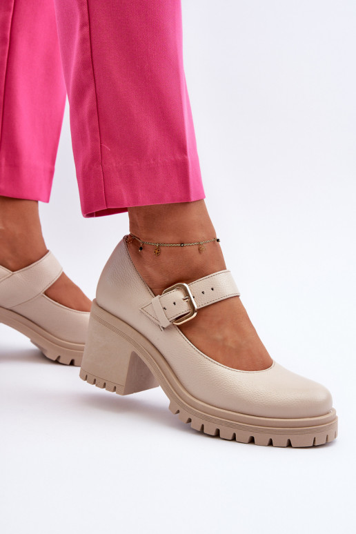 Chaussures Zazoo beiges