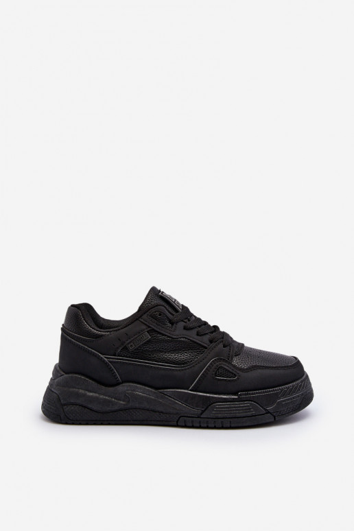 Baskets modèle chaussures Big Star couleur noir