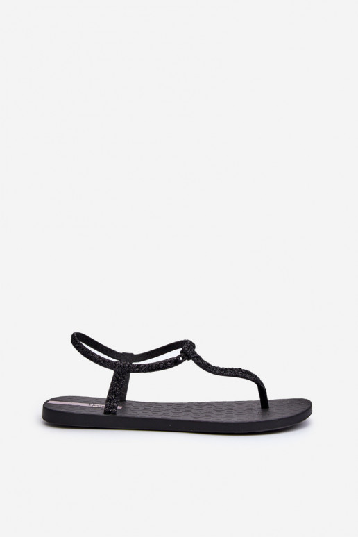 Sandalen over de teen met glans in de... Sandalen over de teen met glans in de...