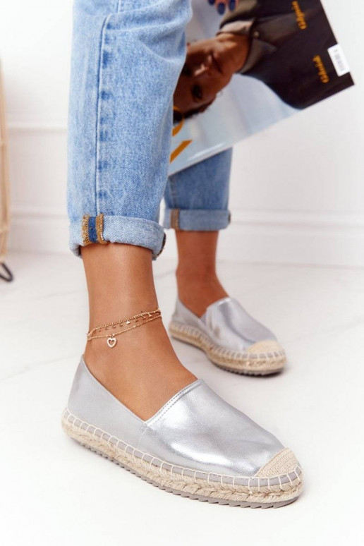 Espadrilles en cuir Big Star couleur... Espadrilles en cuir Big Star couleur...