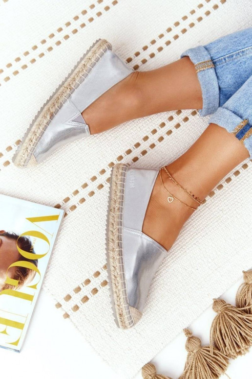 Leder-Espadrilles Big Star in... Leder-Espadrilles Big Star in...