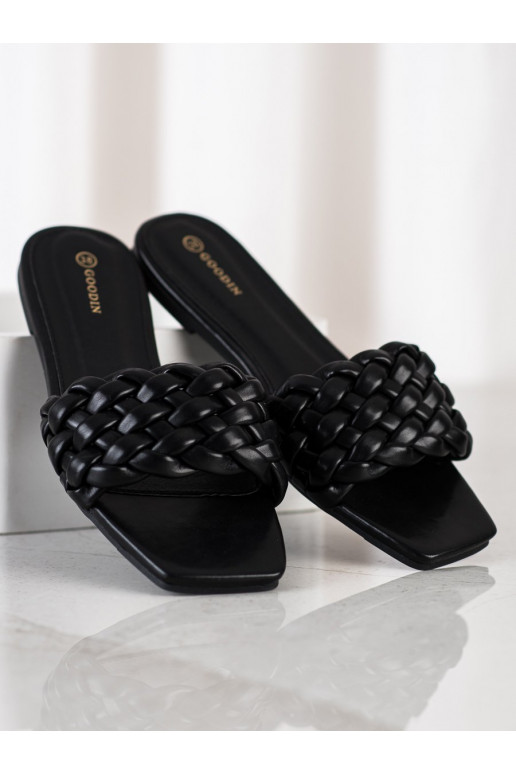 Pantoufles en cuir écologique Pantoufles en cuir écologique