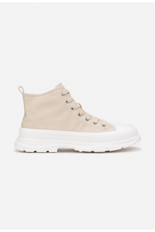 Vrijetijdsschoenen met een beige zool