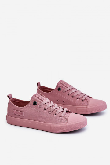Baskets à semelle plate modèle classique Big Star couleur rose 2