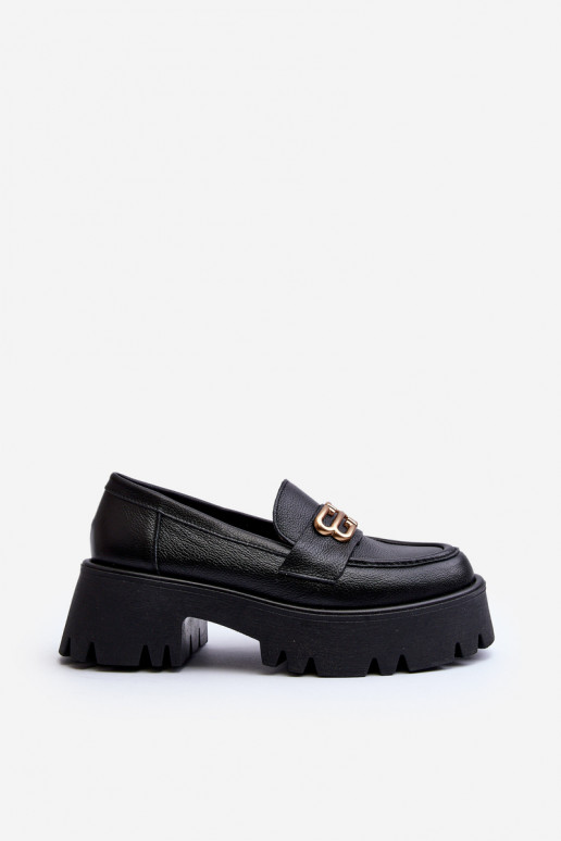 Mocassins Zazoo en noir