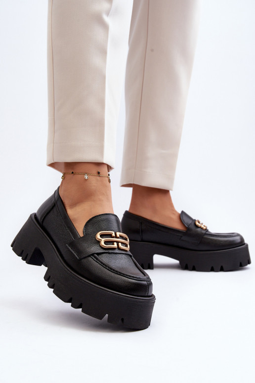 Mocassins Zazoo en noir