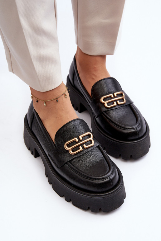 Mocassins Zazoo en noir