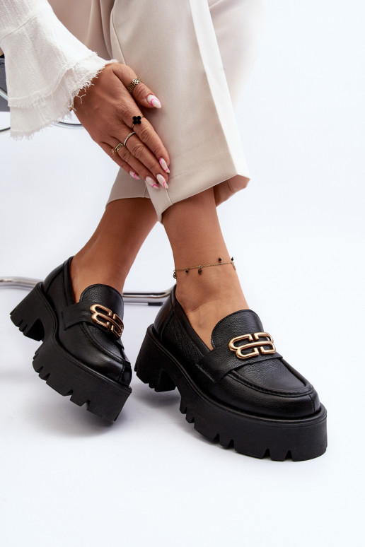 Mocassins Zazoo en noir