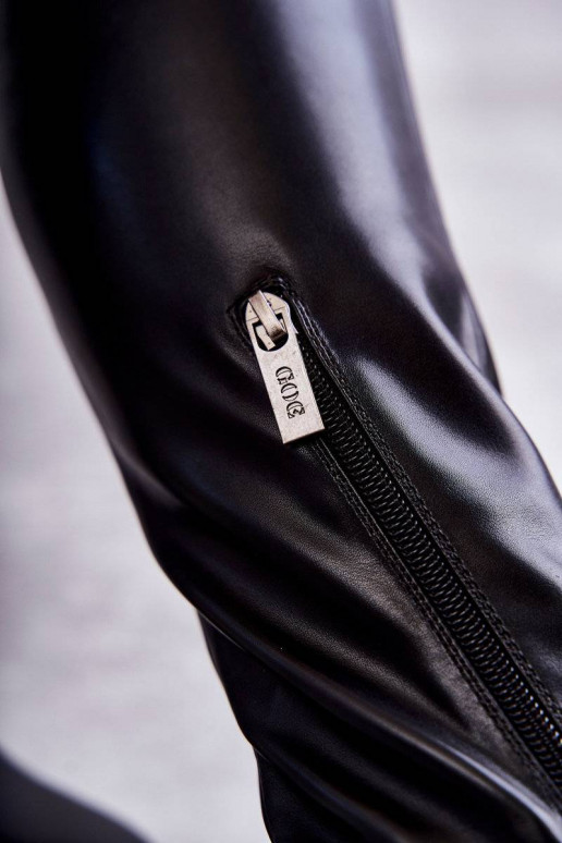 Overknee-Stiefel GOE KK2N4024 schwarz