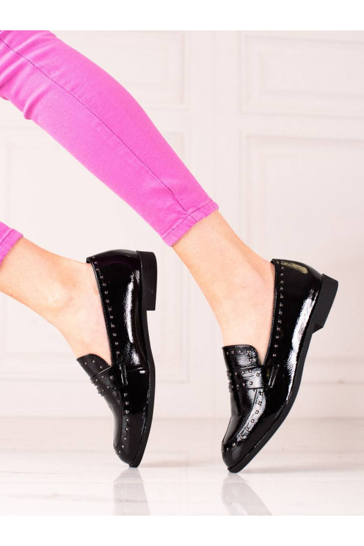 Bottines femme style élégant Shelovet couleur noir