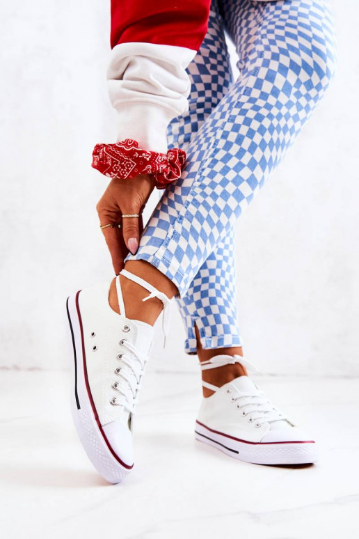 Chaussures de loisirs blanches