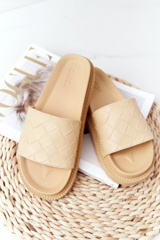 Chaussons Big Star jaune