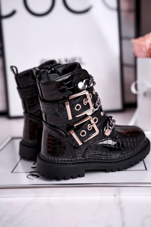 Zwarte damesschoenen