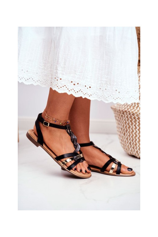 Sandales noires