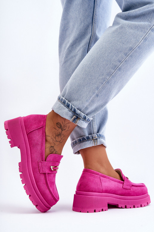 Damesmocassins in roze kleur Pure Love Damesmocassins in roze kleur Pure Love