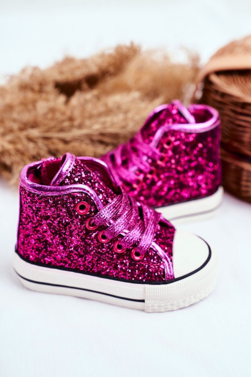 Chaussures décontractées pour enfants à paillettes Ally