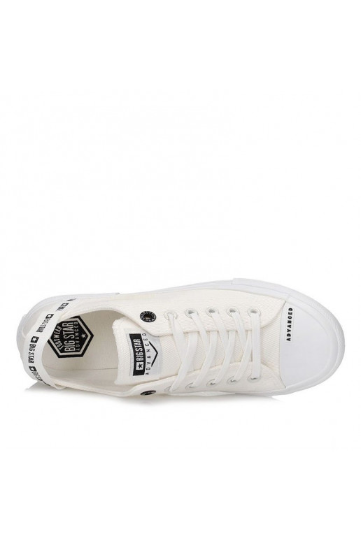 Chaussures modèle baskets blanches