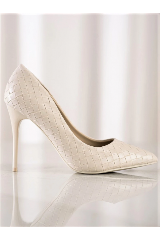 Chaussures à talons beiges