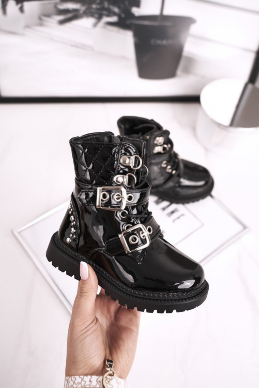 Beheizte Stiefel in schwarzer Farbe...