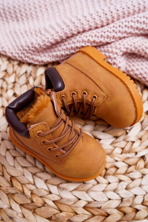 Bottes marron enfant chaudes Bottes marron enfant chaudes