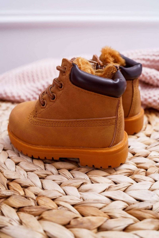 Bottes marron enfant chaudes Bottes marron enfant chaudes