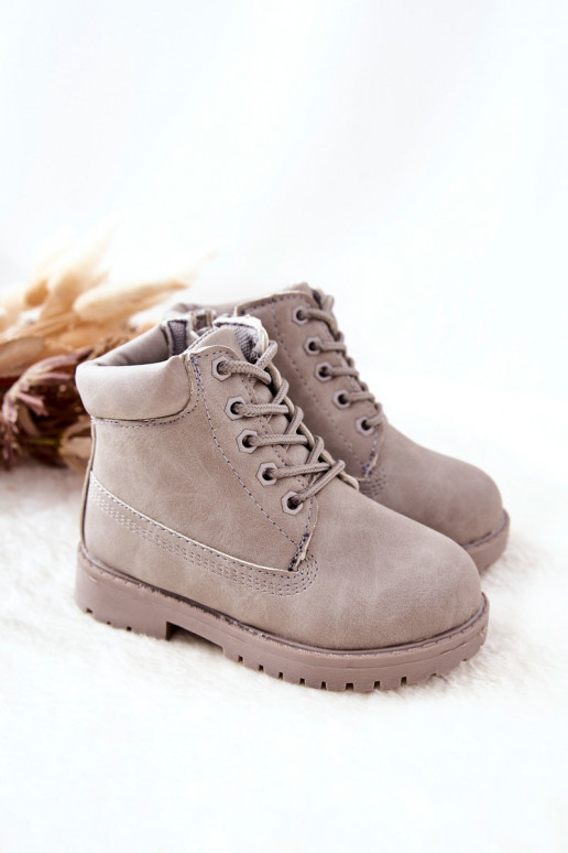 Bottines à lacets pour enfants de... Bottines à lacets pour enfants de...
