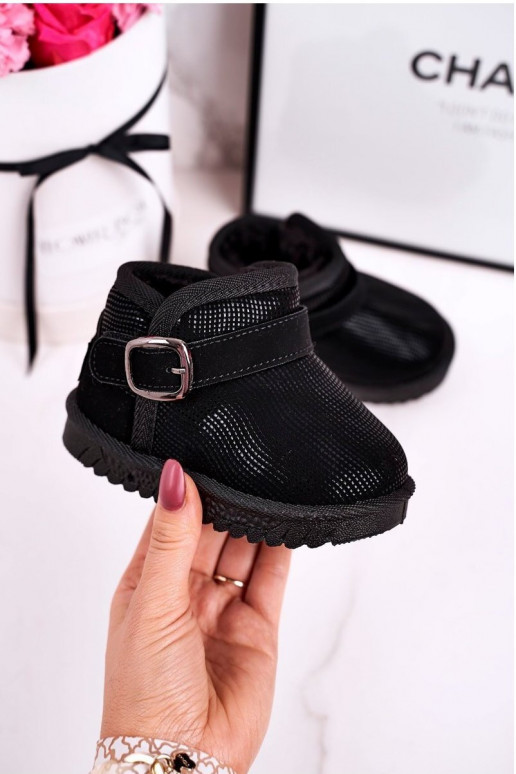 Kindersnowboots in de kleur zwart Kindersnowboots in de kleur zwart