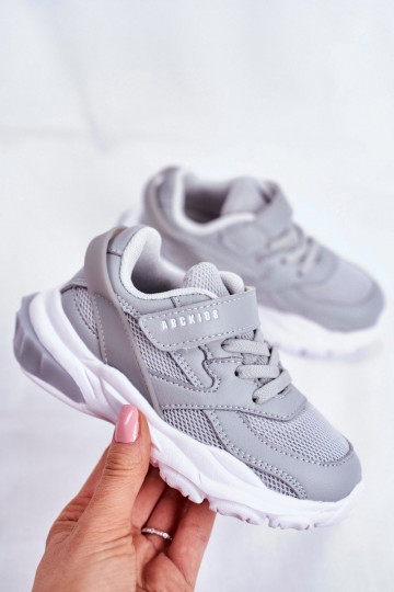 Kindersneakers in grijs... 2