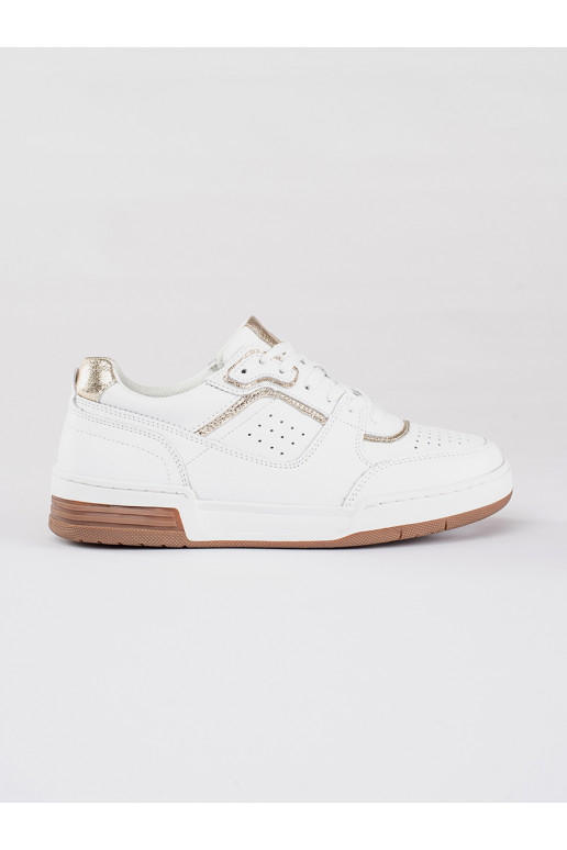 INit-gouden Sneakers met platform