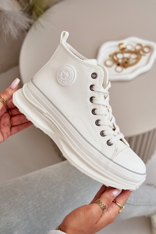 Vrijetijdsschoenen met platform Eko Leer Big Star OO274064 Initte kleur