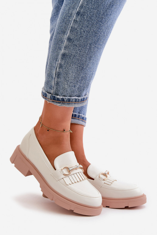 dames mocassins met ornamenten Eko Leer Initte kleur Tialorae