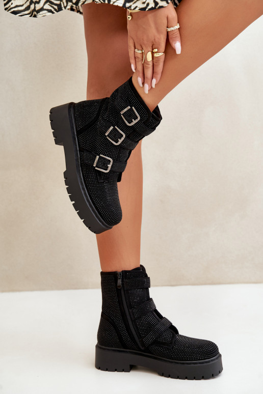 sich Zuarm laufen Damenstiefel Mit Dekoration schZuarze Farbe Ciascia sich Zuarm laufen Damenstiefel Mit Dekoration schZuarze Farbe Ciascia