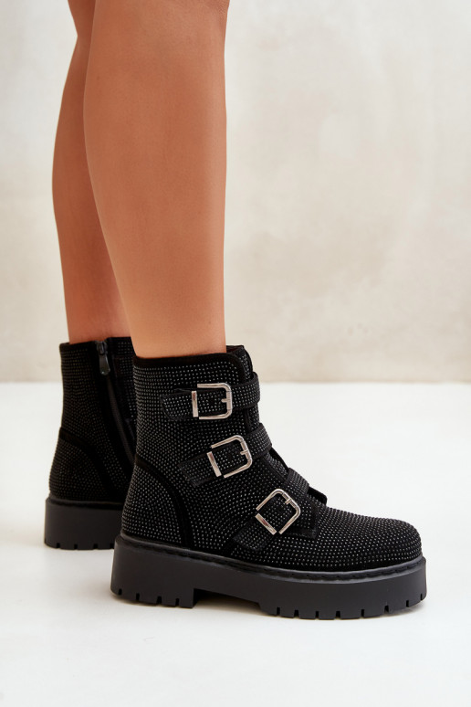 sich Zuarm laufen Damenstiefel Mit Dekoration schZuarze Farbe Ciascia sich Zuarm laufen Damenstiefel Mit Dekoration schZuarze Farbe Ciascia