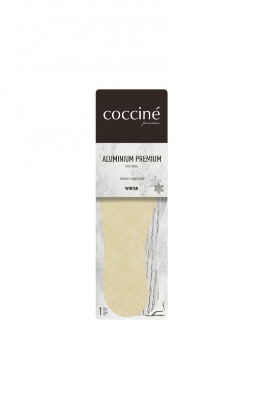 Coccine Aluminium Premium warme inlegzolen Coccine Aluminium Premium warme inlegzolen