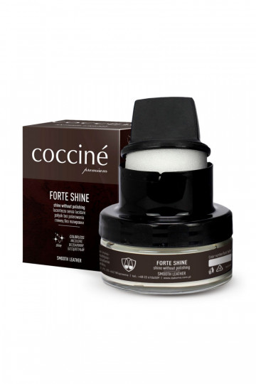 Pâte crème Coccine Forte Shine pour polir les chaussures en cuir