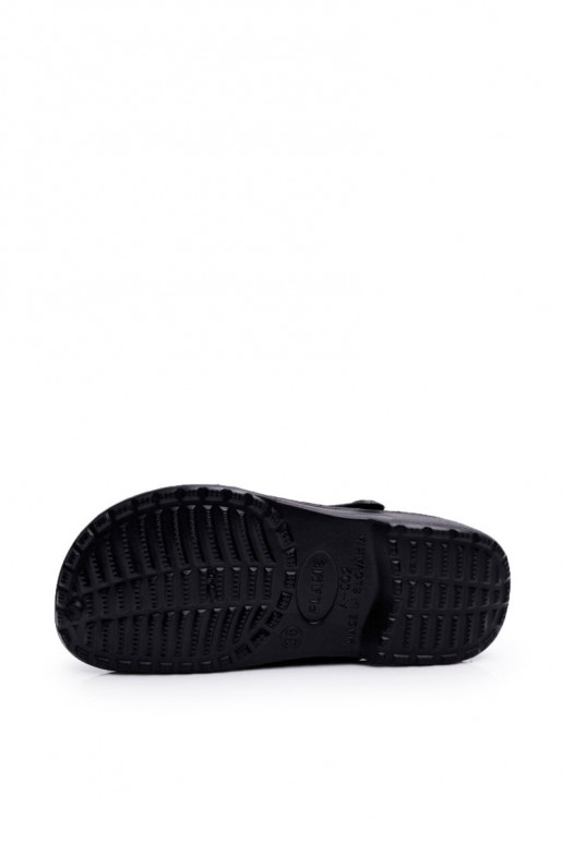 Chaussons couleur noire EVA