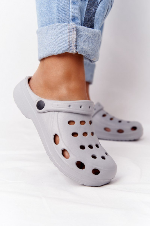 Chaussons couleur gris EVA Chaussons couleur gris EVA