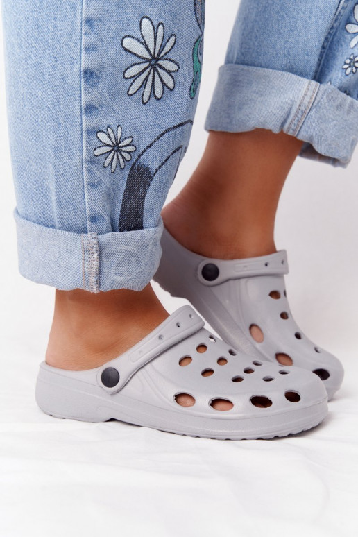 Slippers grijze kleur EVA Slippers grijze kleur EVA