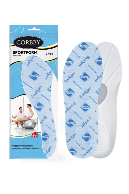 Corbby SPORTFOTM Orthopedische schoeninlegzolen Corbby SPORTFOTM Orthopedische schoeninlegzolen