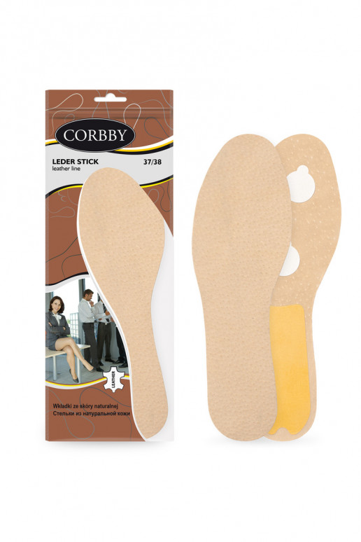 Corbby LEDER STICK-inlegzolen Corbby LEDER STICK-inlegzolen