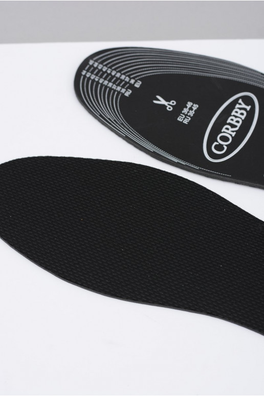 Semelles anti-transpirantes Corbby ODOR STOP au charbon actif
