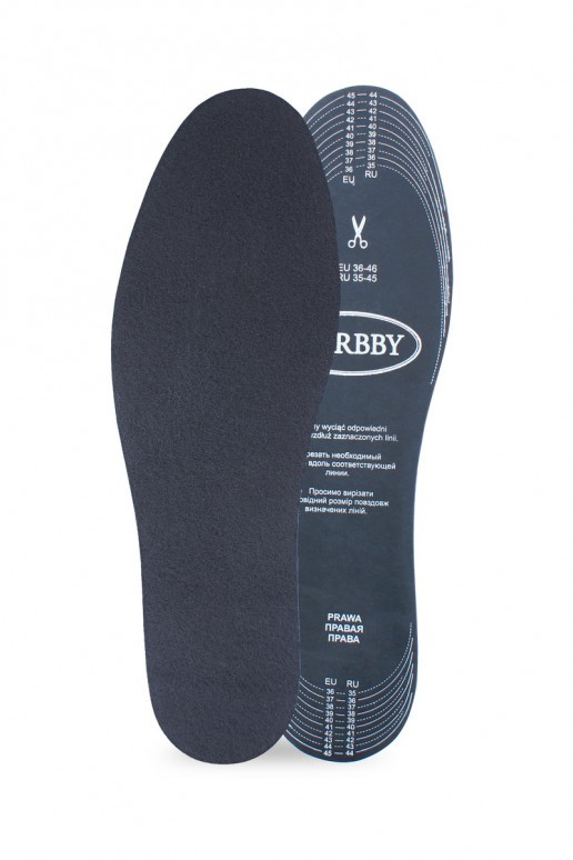 Semelles chauffantes Corbby POLAR au charbon actif