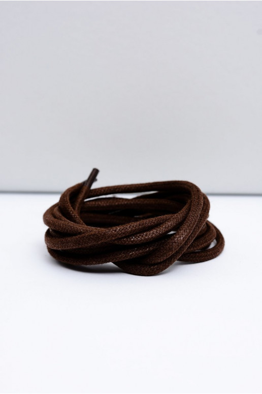 Lacets épais cirés Corbby marron