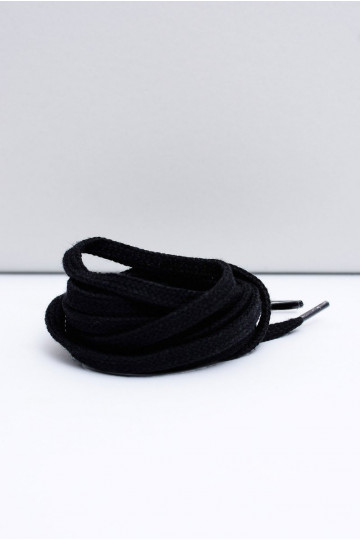 Lacets plats Corbby noirs